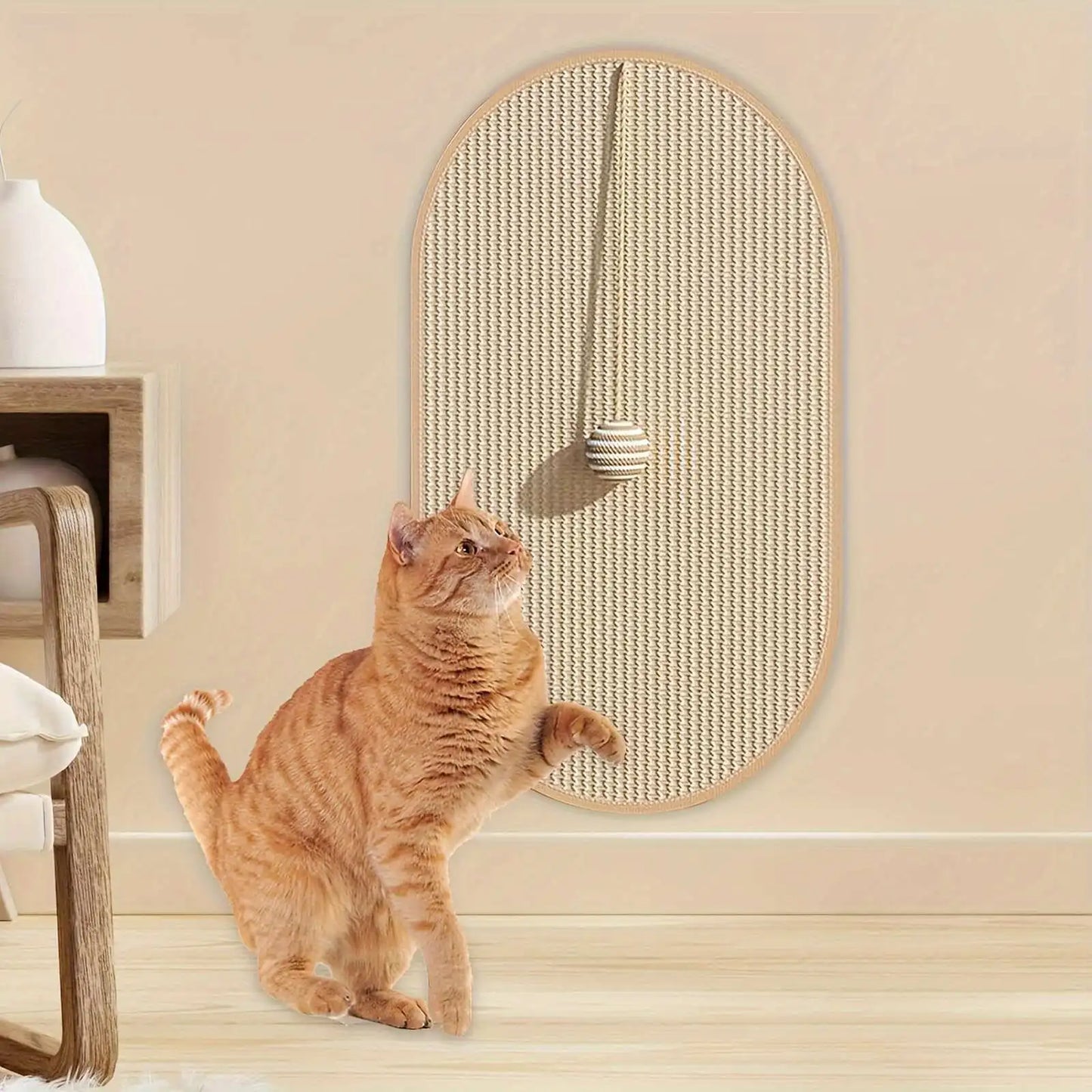 Durable Sisal Cat Scratch Pads - Protect Your Furniture!