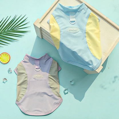 Kawaii Summer Cool Dog Vest - Breathable & Stylish Sun Protection