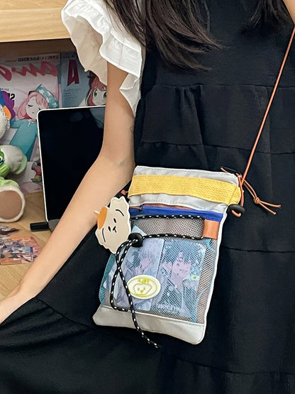 Mystery Paw's Cute Cartoon Messenger Bag for Pet Lovers