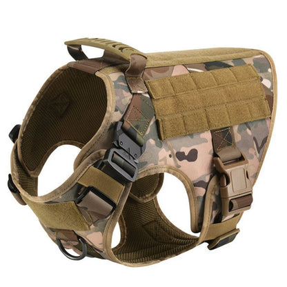 PETRAVEL Adjustable Military Grade Vest Dog Harness