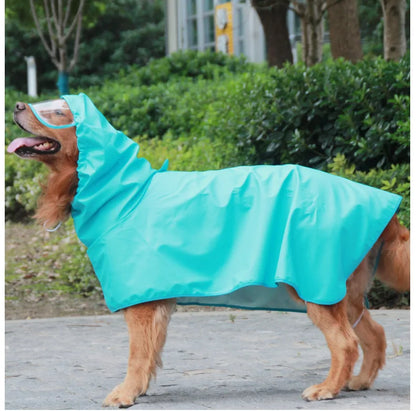 Mystery Paw Waterproof Dog Raincoat - Perfect for Any Adventure!