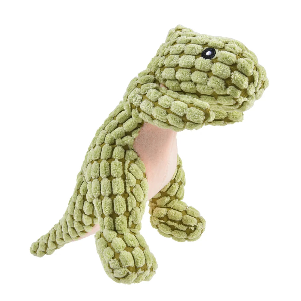Mystery Paw Woven Animal Plush Chew Toy for Dogs & Cats – Interactive Squeaky Fun