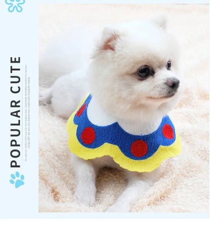 Mystery Paw Pet Bib - Stylish & Functional for Cats and Dogs