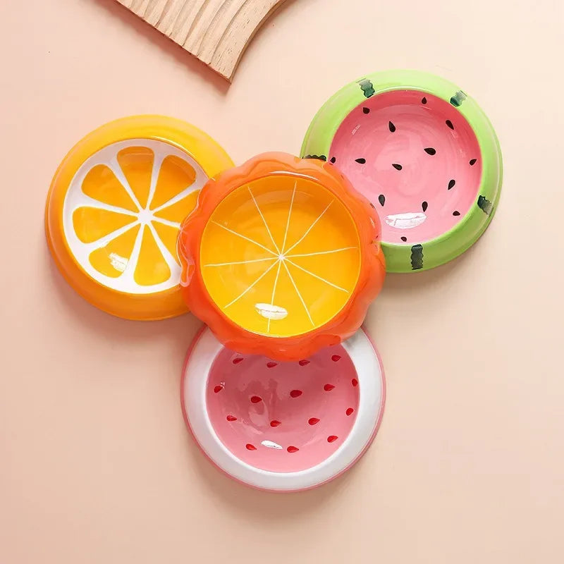 Mystery Paw: Fruity Fun Ceramic Pet Bowls