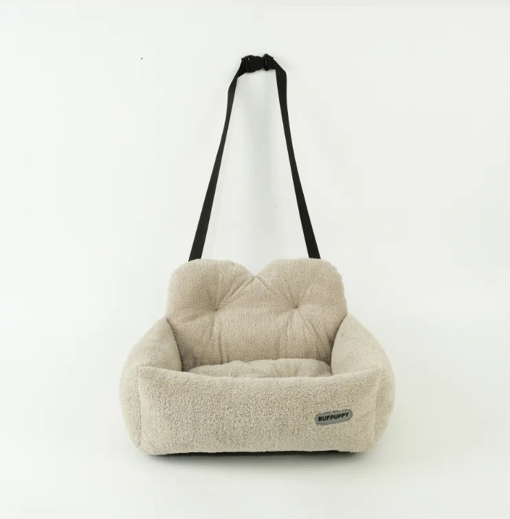 Mystery Paw Dog Car Bed – Travel Comfort & Security for Your Pup