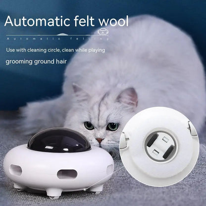 Mystery Paw UFO Cat Teaser - Interactive Feather Toy