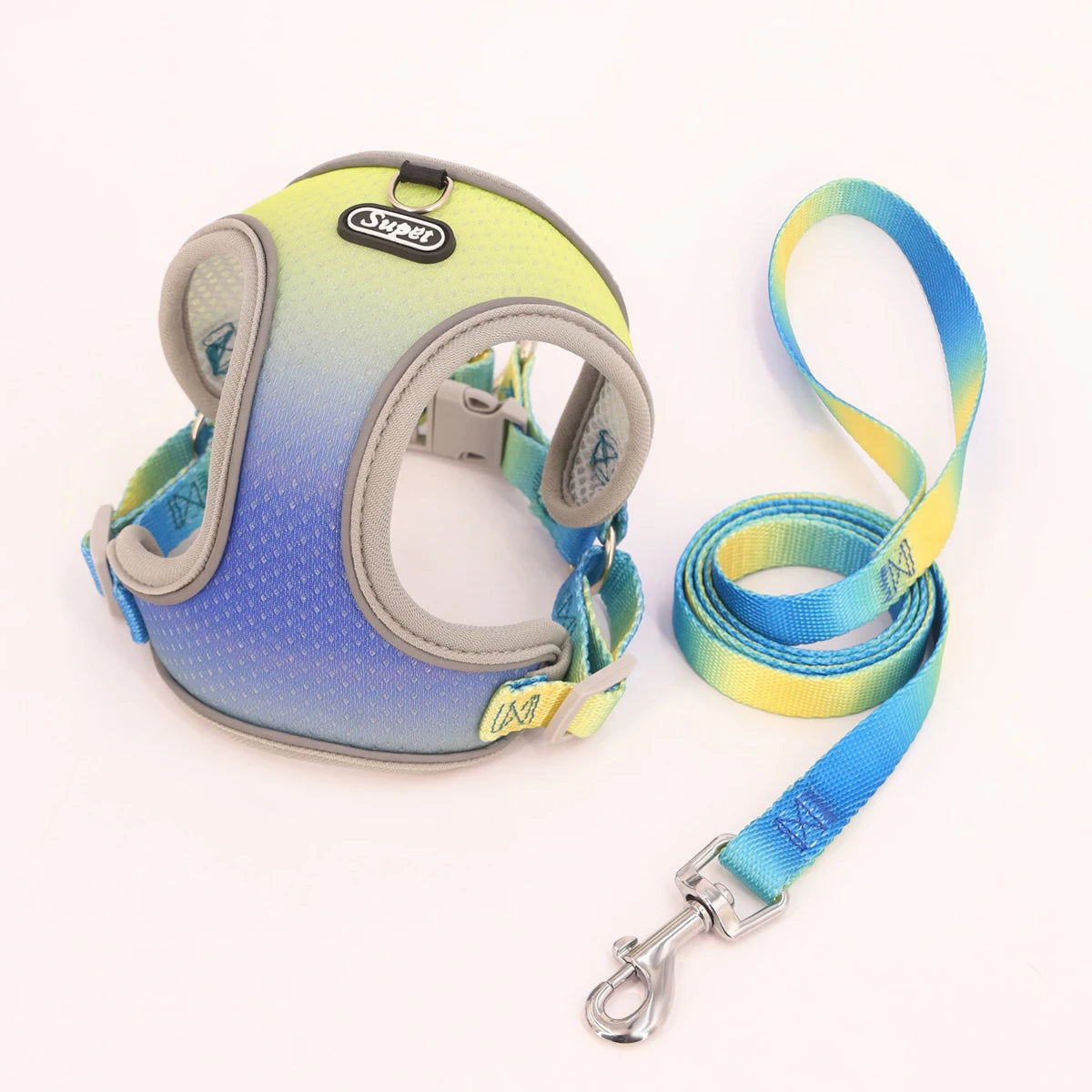 Reflective Adjustable Step-In Harness for Small Dogs & Cats - Supet