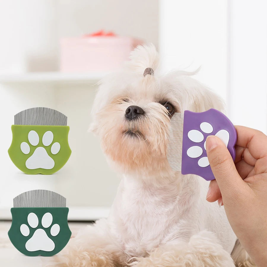 Mystery Paw Flea Comb - Perfect Grooming Tool for Cats & Dogs