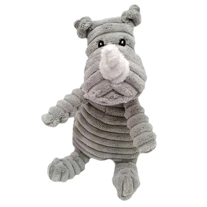 Mystery Paw Animal Squeaky Plush Toys for Dogs - Interactive & Durable Fun