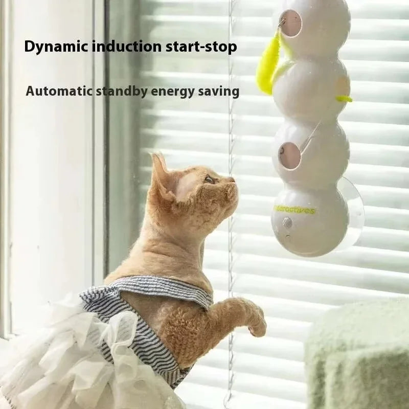 Interactive Cat Stick Pro with Replaceable Tail