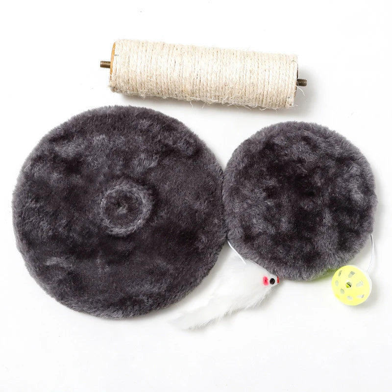 Mystery Paw Sisal Cat Scratcher & Interactive Play Post