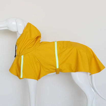 Corgi Style Waterproof Hooded Raincoat for Dogs