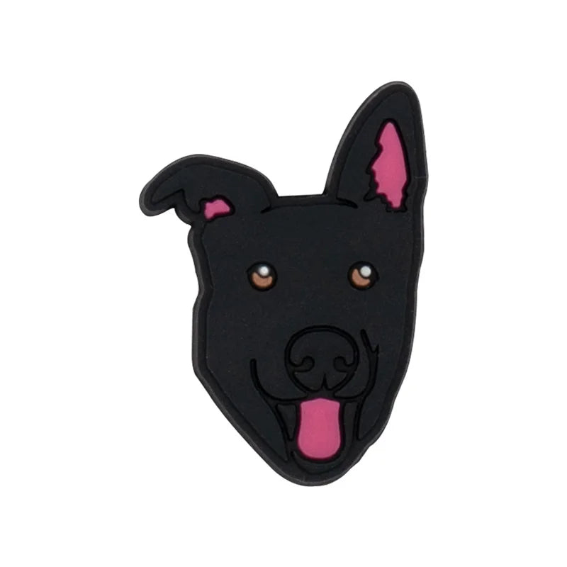 Charming Dog Shoe Charms for Labrador, Shepherd, and More!