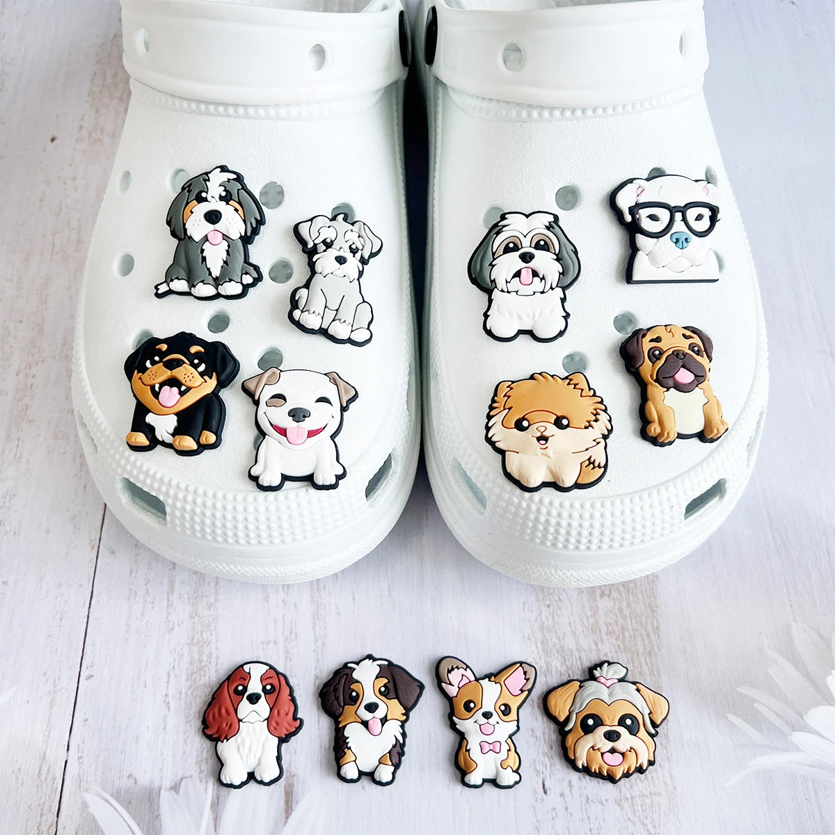 Mystery Paw Cute Animal Shoe Charms for Dog Lovers