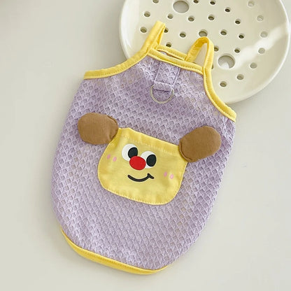 Adorable Summer Doggie Harness Vest Costumes